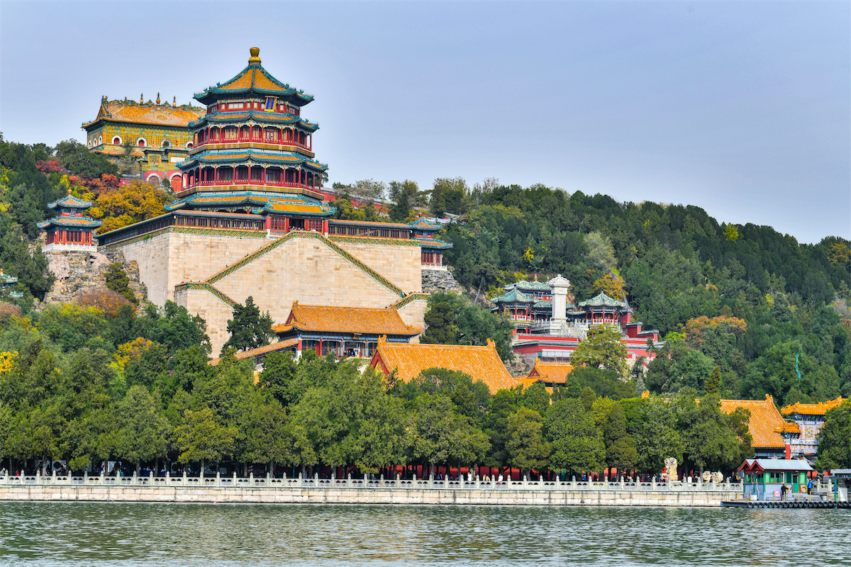 China: Shanghai mit Huangpu Jiang Fluss