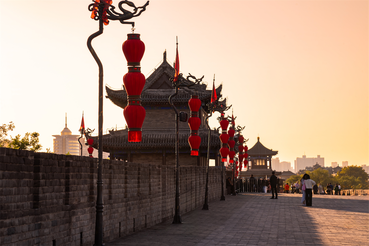 Die Alte Mauer in Xian